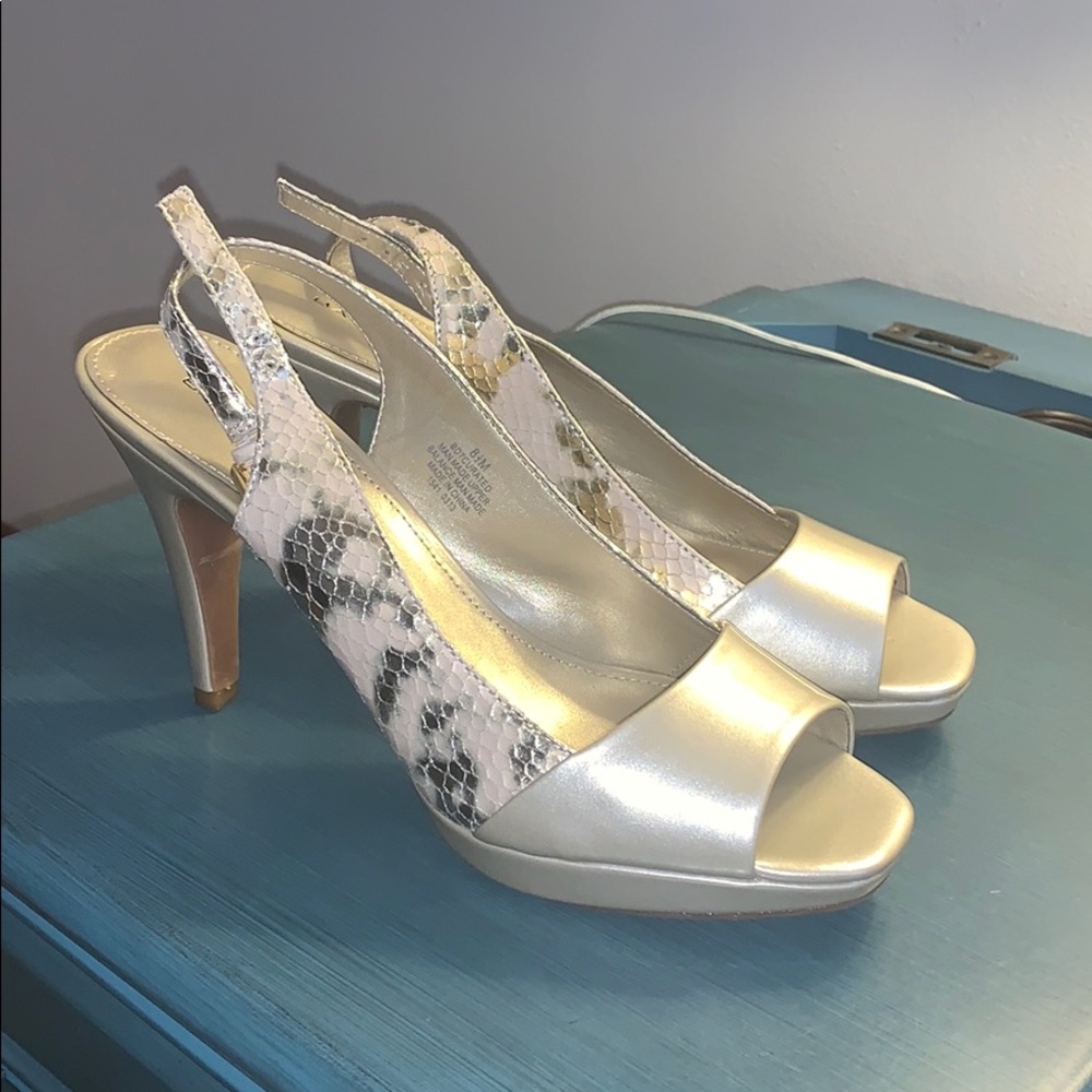 Snake skin heels